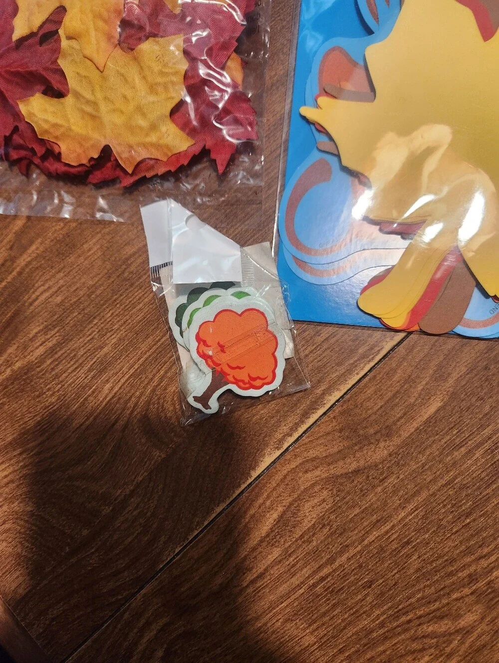 Fall Leaf Decorations - Red, Yellow, Orange